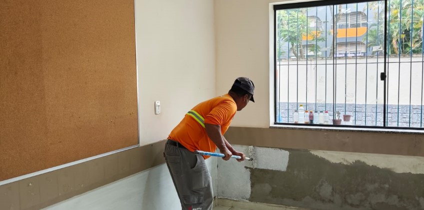 Reforma na Escola Mailde Amorim entra na fase final no distrito da Califórnia